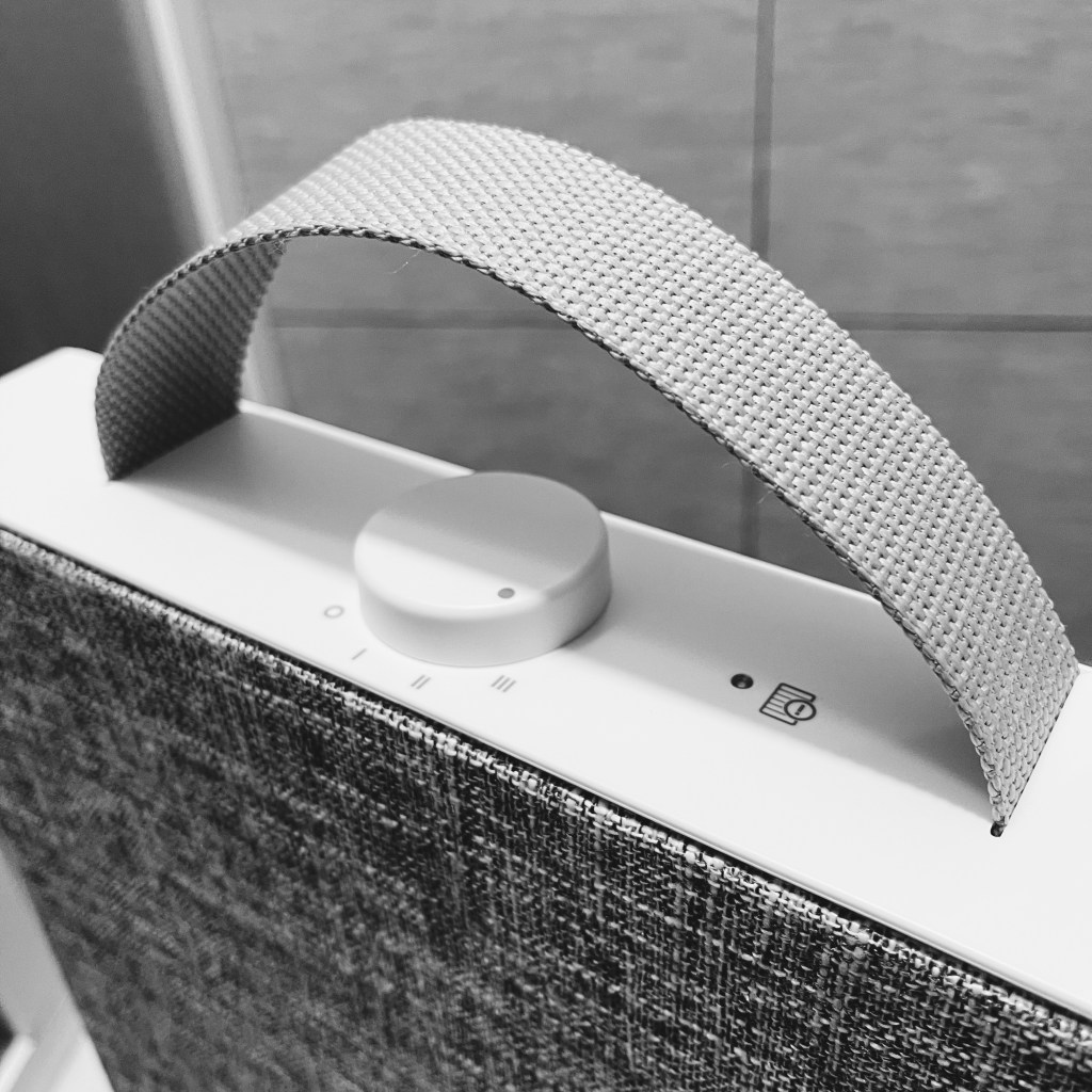 The top of the air purifier.